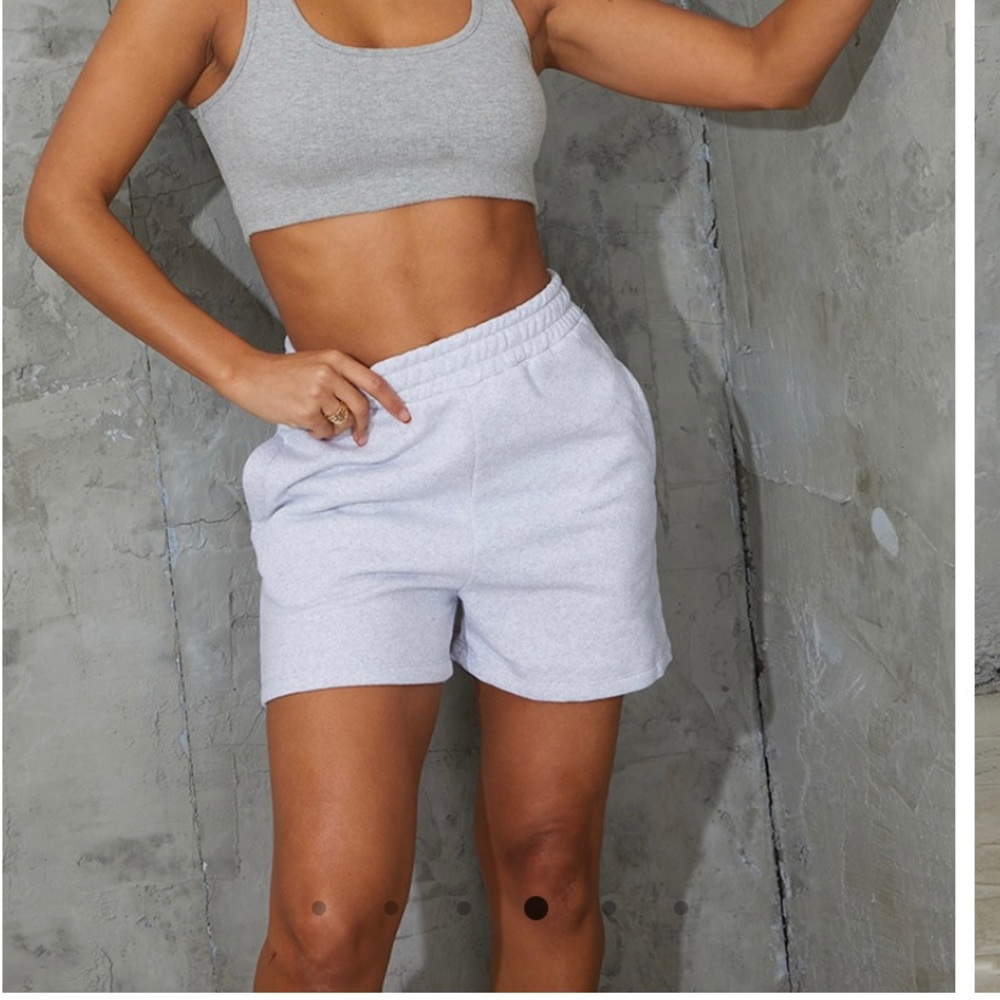 Grey PLT Sweatshorts